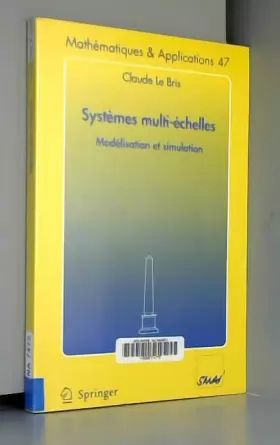Couverture du produit · Systèmes multi-échelles.: Modélisation et simulation