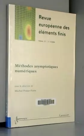 Couverture du produit · Revue européenne des éléments finis, Volume 13 - N° 1-2/2 : Méthode asymptotiques numériques