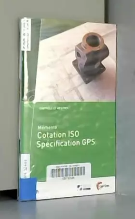 Couverture du produit · Mémento cotation ISO spécification GPS