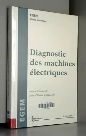 Couverture du produit · Diagnostic des machines électriques