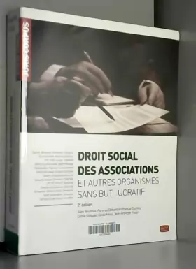 Couverture du produit · Droit social des associations et autres organismes sans but lucratif - 2e ed.
