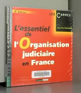 Couverture du produit · L'Essentiel de l'organisation judiciaire en France