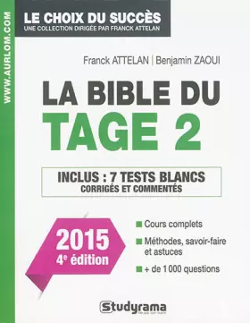 Couverture du produit · La bible du Tage 2