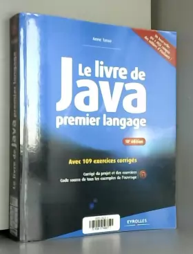Couverture du produit · Le livre de Java premier langage : Avec 109 exercices corrigés