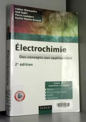 Couverture du produit · Électrochimie - 2e édition - Des concepts aux applications