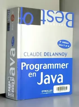 Couverture du produit · Programmer en Java : Java 5 et 6