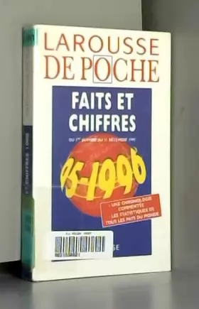 Couverture du produit · FAITS ET CHIFFRES. Du 1er janvier au 31 décembre 1995