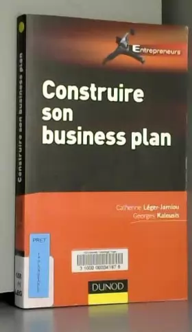 Couverture du produit · Construire son Business Plan
