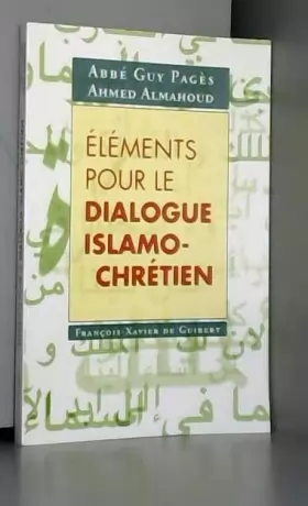 Couverture du produit · Eléments pour le Dialogue Islamo-Chrétien