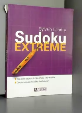 Couverture du produit · Sudoku extrême