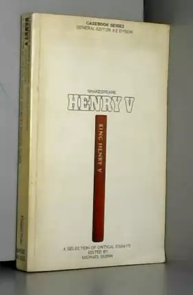 Couverture du produit · Shakespeare: Henry V (Casebooks Series)