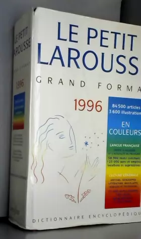 Couverture du produit · Le petit Larousse grand format 1996...
