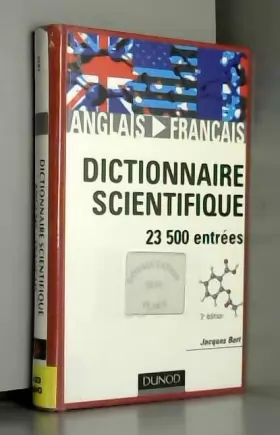 Couverture du produit · Dictionnaire scientifique anglais-français : 23500 entrées