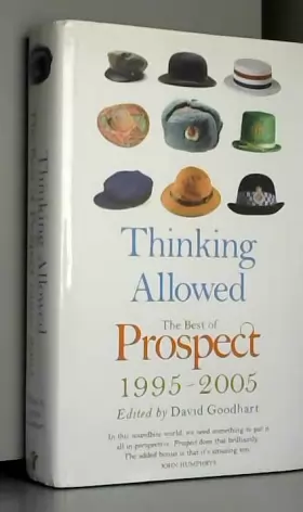 Couverture du produit · Thinking Allowed: Best of Prospect, 1995-2005