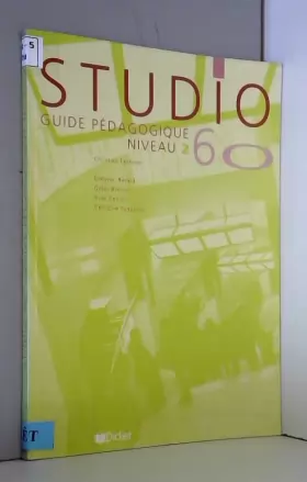 Couverture du produit · Studio 60 niv.2 - Guide pédagogique - version papier