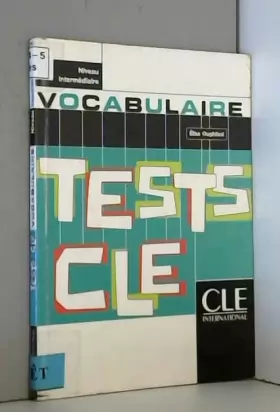 Couverture du produit · Tests CLE, Vocabulaire (Intermédiaire)