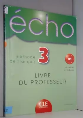 Couverture du produit · Echo 3