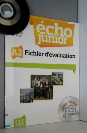 Couverture du produit · Echo Junior - Niveau A2 - Fichier d'évaluation