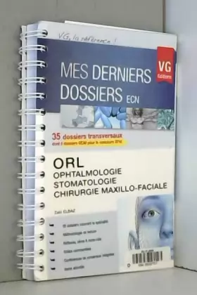 Couverture du produit · ORL, ophtalmologie, stomatologie, chirurgie maxillo-faciale : 35 dossiers transversaux