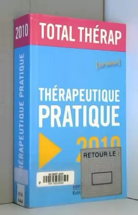 Couverture du produit · Thérapeutique pratique 2010
