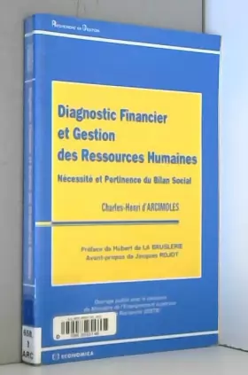 Couverture du produit · Diagnostic financier et gestion des ressources humaines
