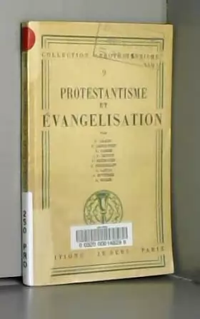 Couverture du produit · PROTESTANTISME ET EVANGELISATION