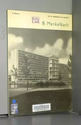 Couverture du produit · B. Merkelbach