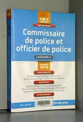 Couverture du produit · Commissaire de police et officier de police