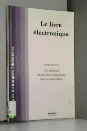 Couverture du produit · SCIENCES ET TECHNIQUES EDUCATIVES VOLUME 5 N°4 DECEMBRE 1998 : LE LIVRE ELECTRONIQUE