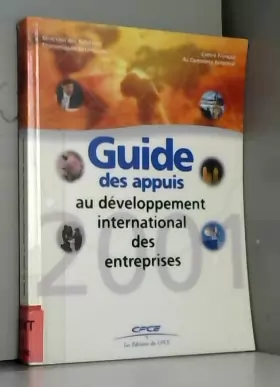 Couverture du produit · Guide des appuis au développement international des entreprises