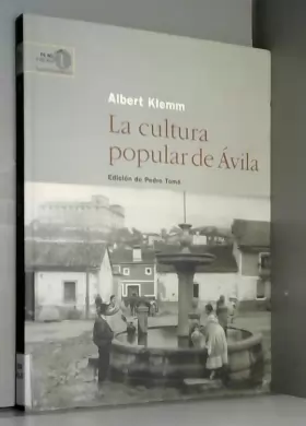 Couverture du produit · La cultura popular de Ávila