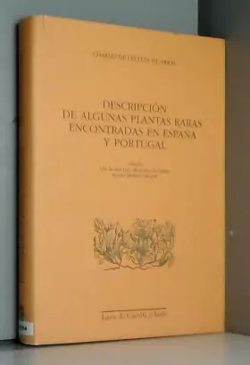Couverture du produit · Descripcion de algunas plantas raras encontradas en España y Portugal