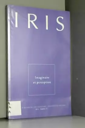 Couverture du produit · Iris, N° 33/2012 : Imaginaire et perception
