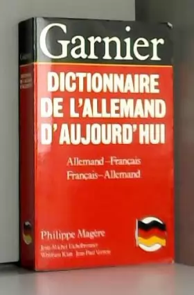 Couverture du produit · Dictionnaire de l'allemand d'aujourd'hui : allemand-français, français-allemand