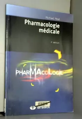 Couverture du produit · Pharmocologie médicale
