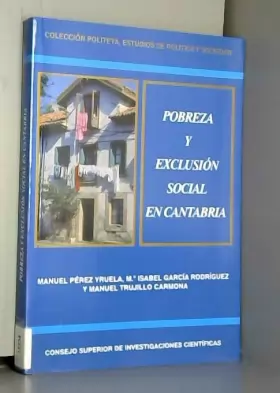Couverture du produit · Pobreza y exclusión social en Cantabria