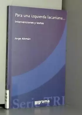 Couverture du produit · PARA UNA IZQUIERDA LACANIANA (Spanish Edition)