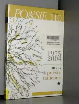 Couverture du produit · Poesie n.110 special Italie 2