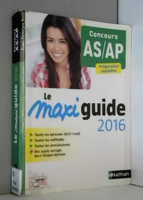 Couverture du produit · Le Maxi guide 2016 - Concours AS/AP