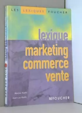Couverture du produit · Lexique marketing commerce vente