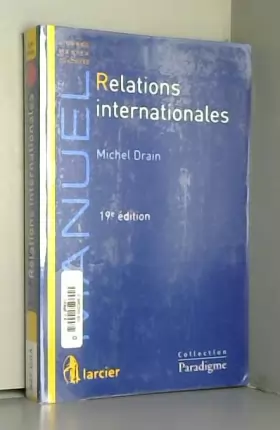 Couverture du produit · Relations internationales, 19ème Ed