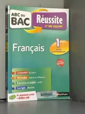 Couverture du produit · ABC du BAC Réussite Français 1ere Technologique