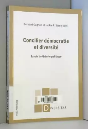 Couverture du produit · Concilier démocratie et diversité: Essais de théorie politique