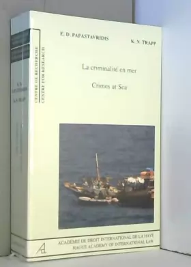 Couverture du produit · Crimes at Sea / La Criminalité En Mer