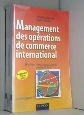 Couverture du produit · Management des opérations de commerce international
