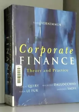 Couverture du produit · Corporate Finance: Theory And Practice