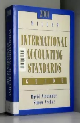 Couverture du produit · 2001 Miller International Accounting Standards Guide