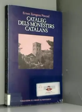 Couverture du produit · Catàleg dels monestirs catalans