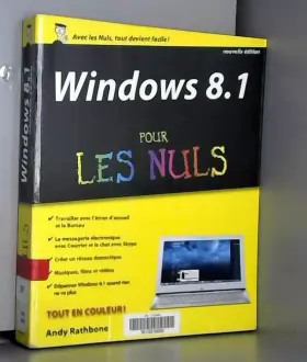 Couverture du produit · Windows 8.1 pour les Nuls nouvelle édition