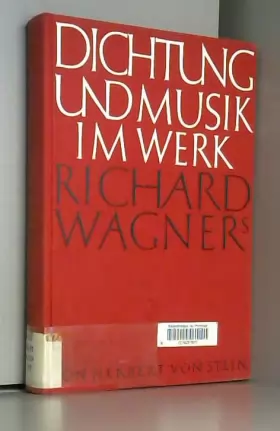 Couverture du produit · Dichtung Und Musik Im Werk Richard Wagners